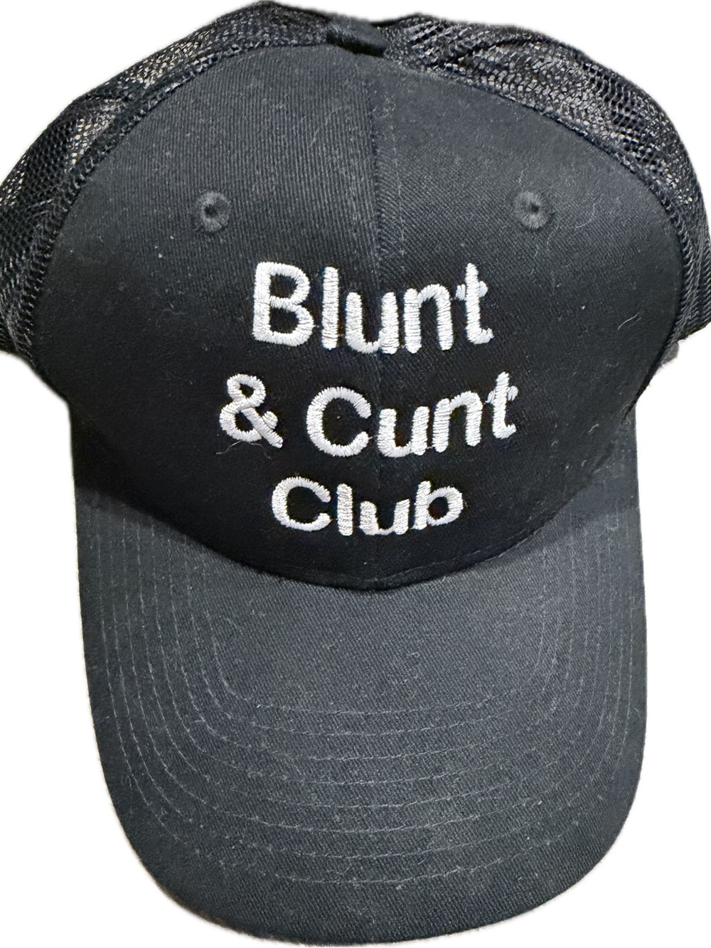 Funny embroidered hat